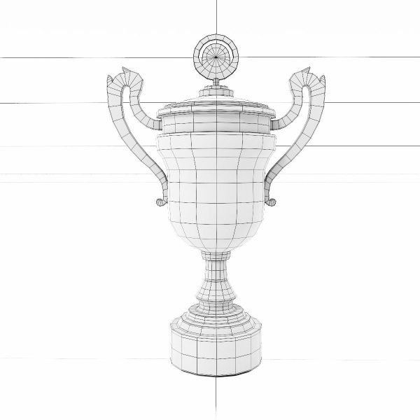 Trophy award cup 3dmodel