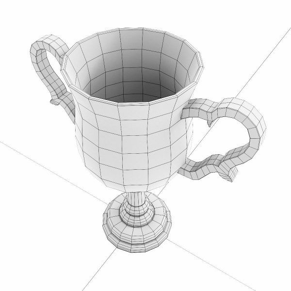 Trophy cup 3dmodel