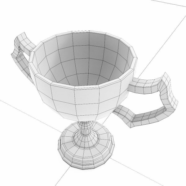 Trophy cup 3dmodel