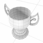 Trophy cup 3dmodel