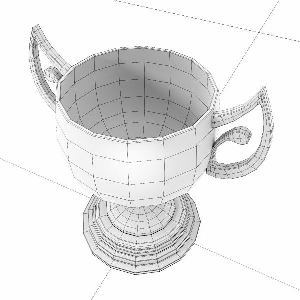 Trophy cup 3dmodel