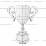 Trophy cup award 3dmodel