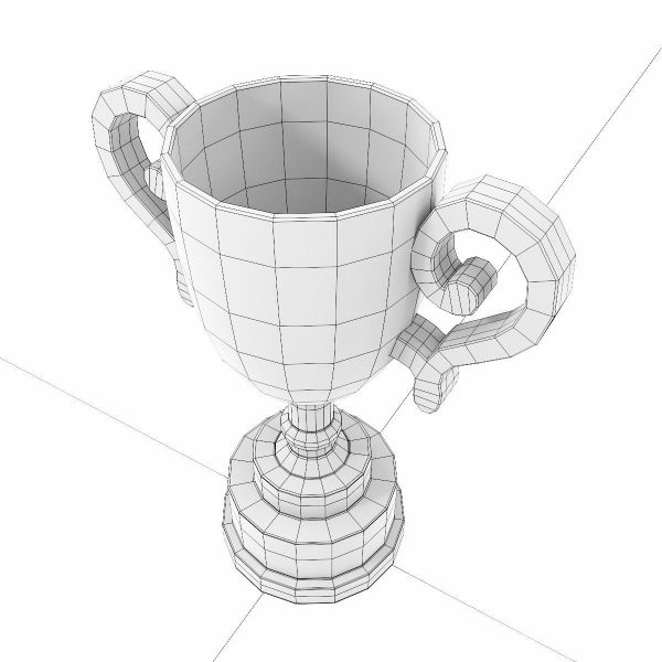 Trophy cup award 3dmodel