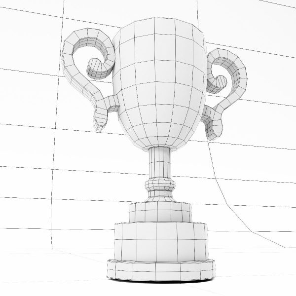 Trophy cup award 3dmodel