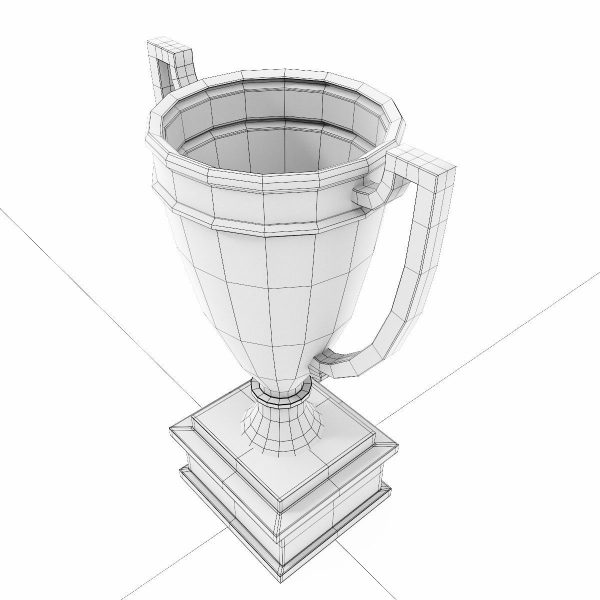 Trophy cup award 3dmodel