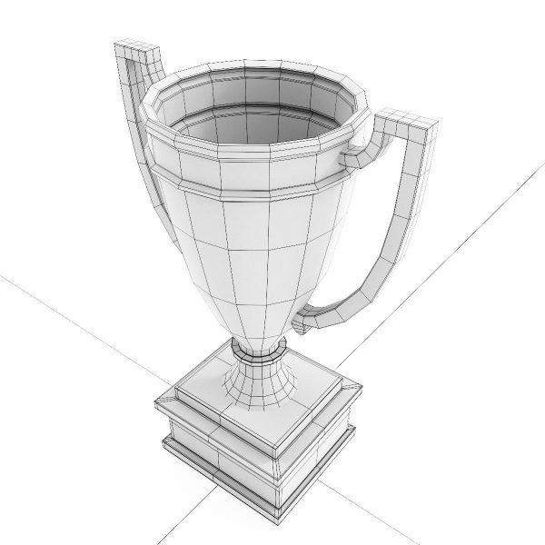 Trophy cup award 3dmodel