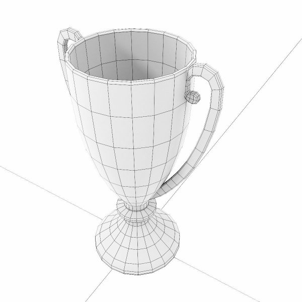 Trophy cup award 3dmodel