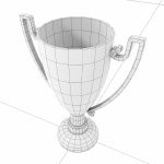 Trophy cup award 3dmodel
