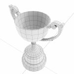 Trophy cup award 3dmodel