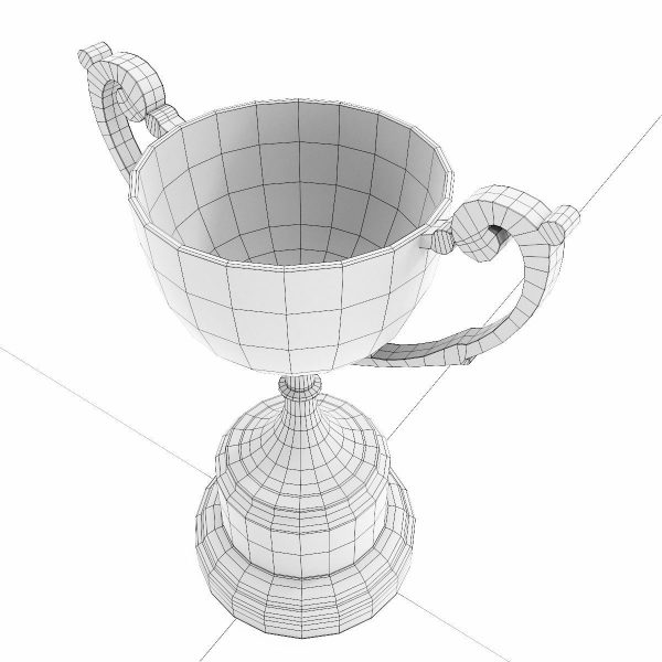 Trophy cup award 3dmodel