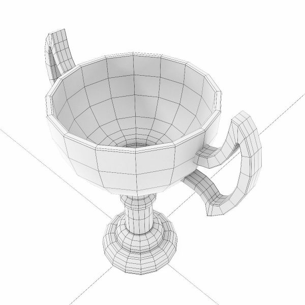 Trophy cup award 3dmodel