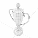 Trophy cup award 3dmodel