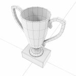 Trophy cup award 3dmodel