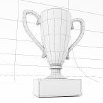 Trophy cup award 3dmodel