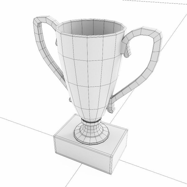 Trophy cup award 3dmodel