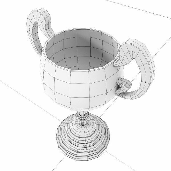 Trophy cup award 3dmodel