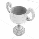 Trophy cup award 3dmodel