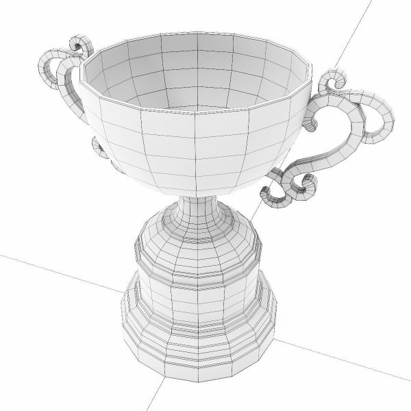 Trophy cup award 3dmodel
