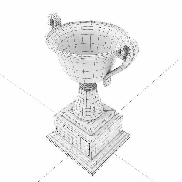 Trophy cup award 3dmodel