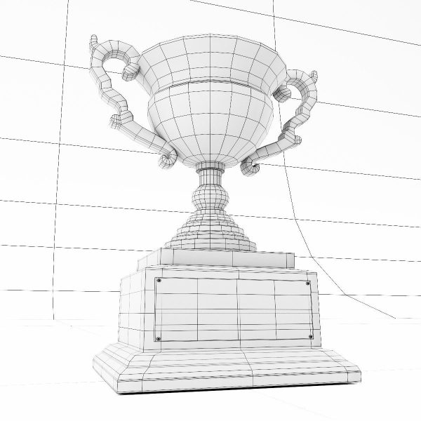 Trophy cup award 3dmodel