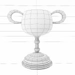 Trophy cup award 3dmodel