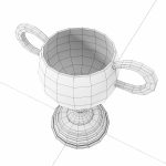 Trophy cup award 3dmodel