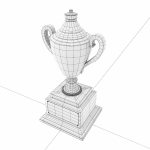 Trophy cup award 3dmodel