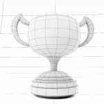 Trophy cup award 3dmodel