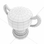 Trophy cup award 3dmodel