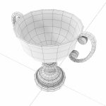 Trophy cup award 3dmodel