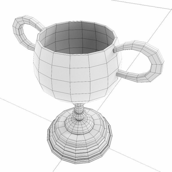 Trophy cup award 3dmodel