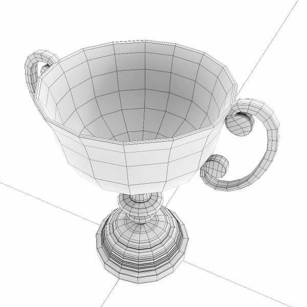 Trophy cup award 3dmodel
