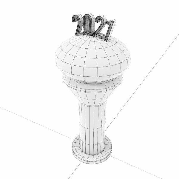 Trophy cup award 3dmodel