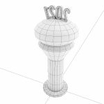 Trophy cup award 3dmodel