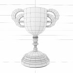 Trophy cup award 3dmodel