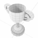 Trophy cup award 3dmodel