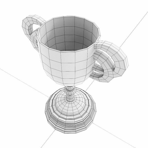 Trophy cup award 3dmodel