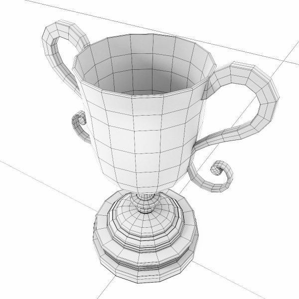 Trophy cup award 3dmodel