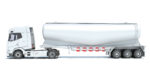 Truck with Tank Trailer