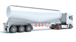 Truck with Tank Trailer
