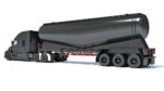 Truck with Tank Trailer