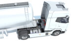 Truck with Tank Trailer