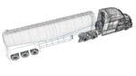 Truck with Tank Trailer