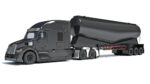 Truck with Tank Trailer