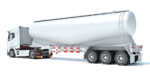 Truck with Tank Trailer