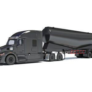 Truck with Tank Trailer