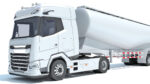 Truck with Tank Trailer