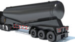 Truck with Tank Trailer