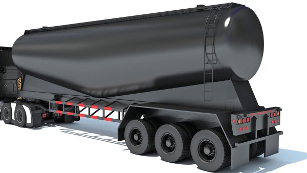 Truck with Tank Trailer