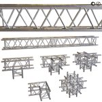 Truss square prefabricated